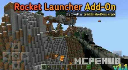 description_2 Ракетная установка для Minecraft.
