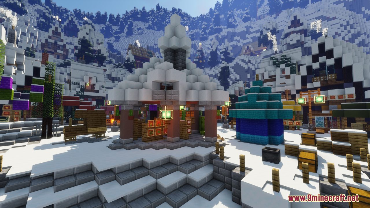 description_4 Minecraft Frozen - Allendale Mapa (1.20.4, 1.19.4) - Reino del Viento Noruego
