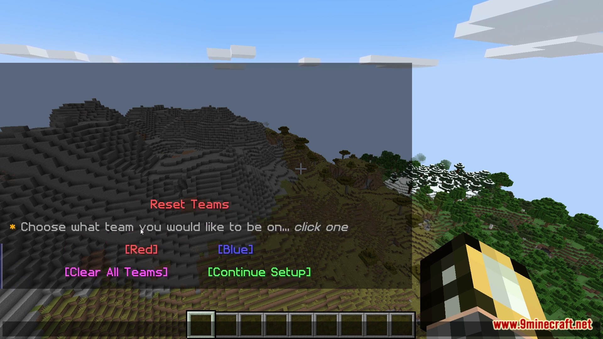 description_9 Capture the Flag Mode Data Pack (1.20.2, 1.19.4) - setting up the Capture the Flag game mode!