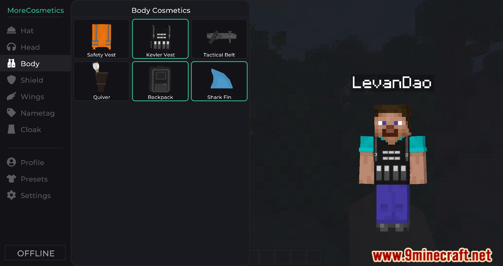 image 4 for  More Cosmetics Mod (1.20.4) - улучшите эстетику вашего Minecraft