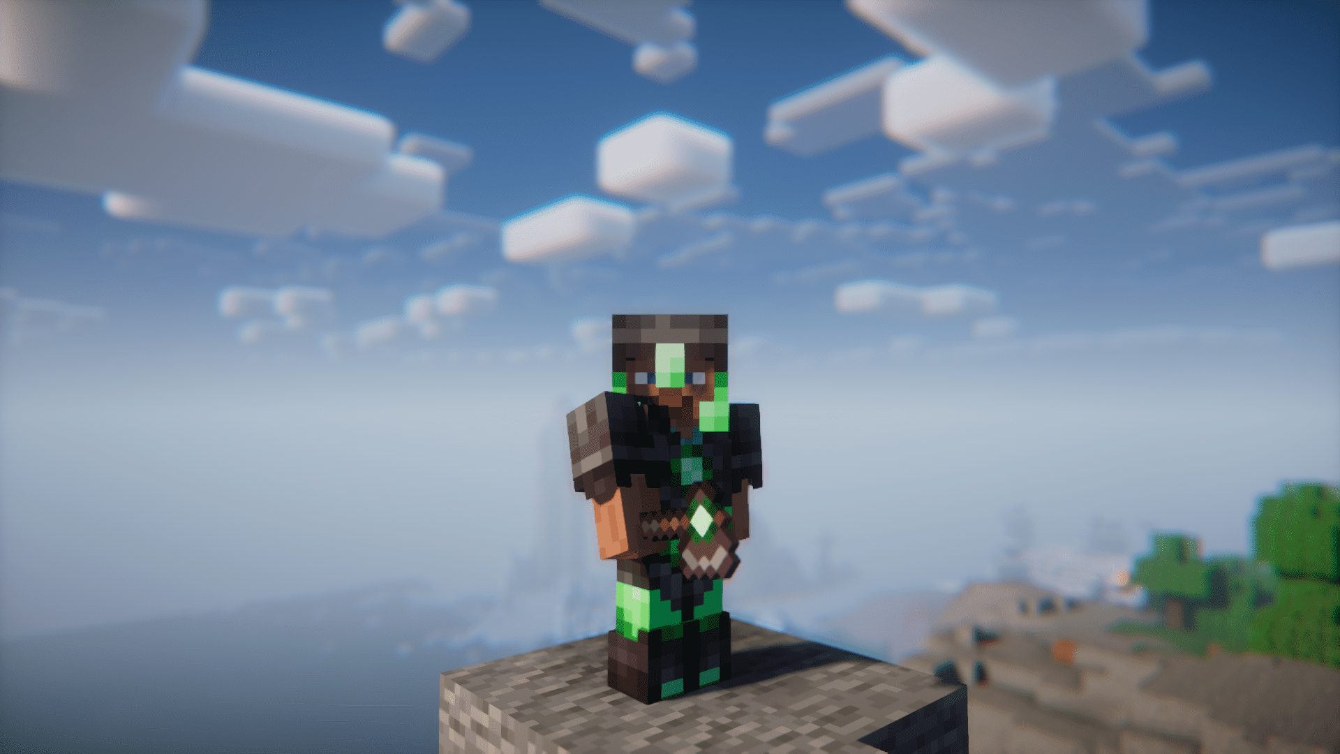 image 4 for Mod Pure Emerald Vehicles (1.20.6) - Emerald vehicles, weapons and armor