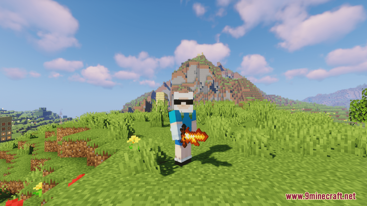 description_1 Spryzeen's Fire Tools Resource Pack (1.17.1 до 1.19.4) - Пакет текстур