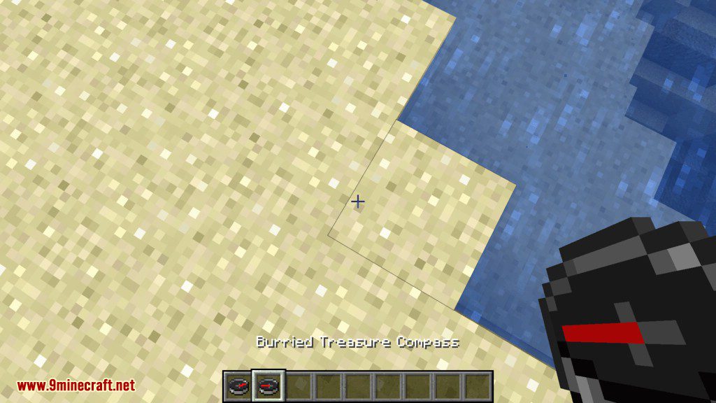 description_4 Structure Compass Mod (1.20.4) - makes it easier to determine the location of buildings