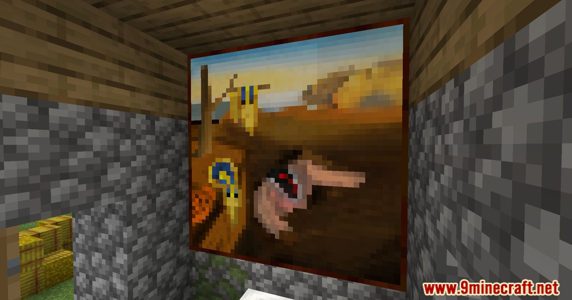 image 2 for MC Style Paintings Mod (1.20.4) - Примите художественное выражение и украсьте свой мир Minecraft.