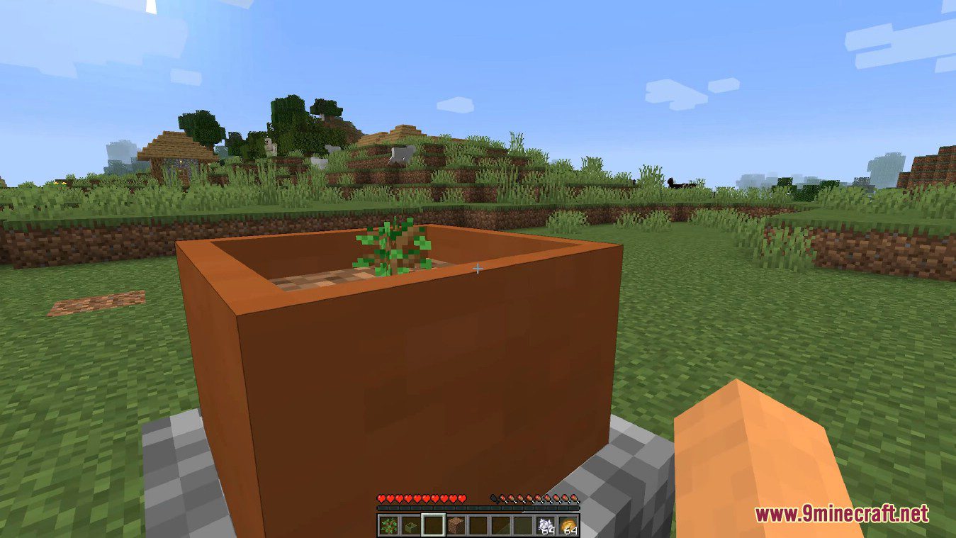 description_2 Árboles botánicos Mod (1.20.4) - cultivar árboles en macetas pequeñas