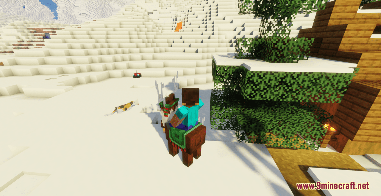 description_11 Christmas Reindeer Resource Pack (1.19.4, 1.19.2) от Trader Rama - Texture Pack