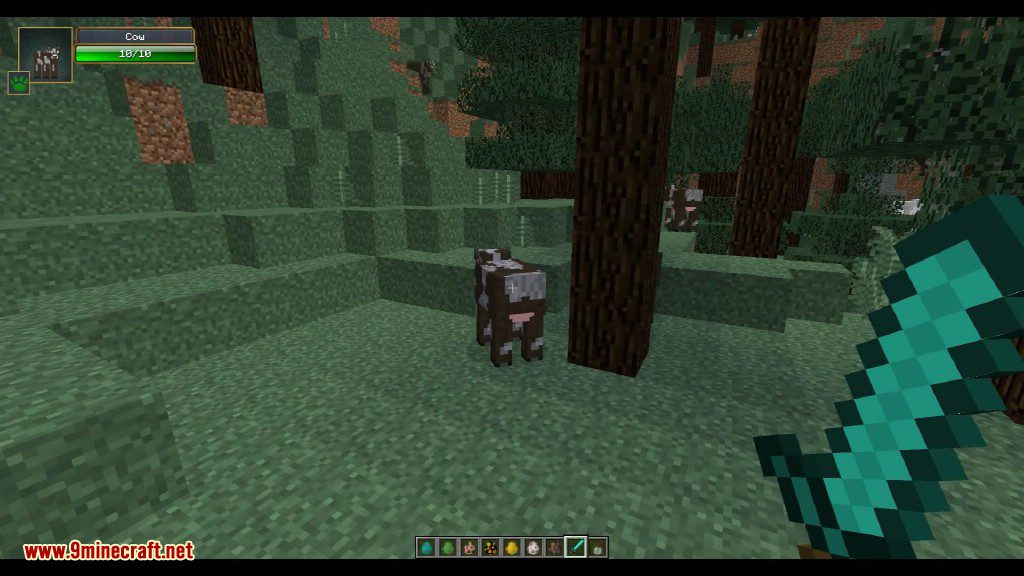 image 12 for Damage Indicator Mode (1.20.4) - mob health strip
