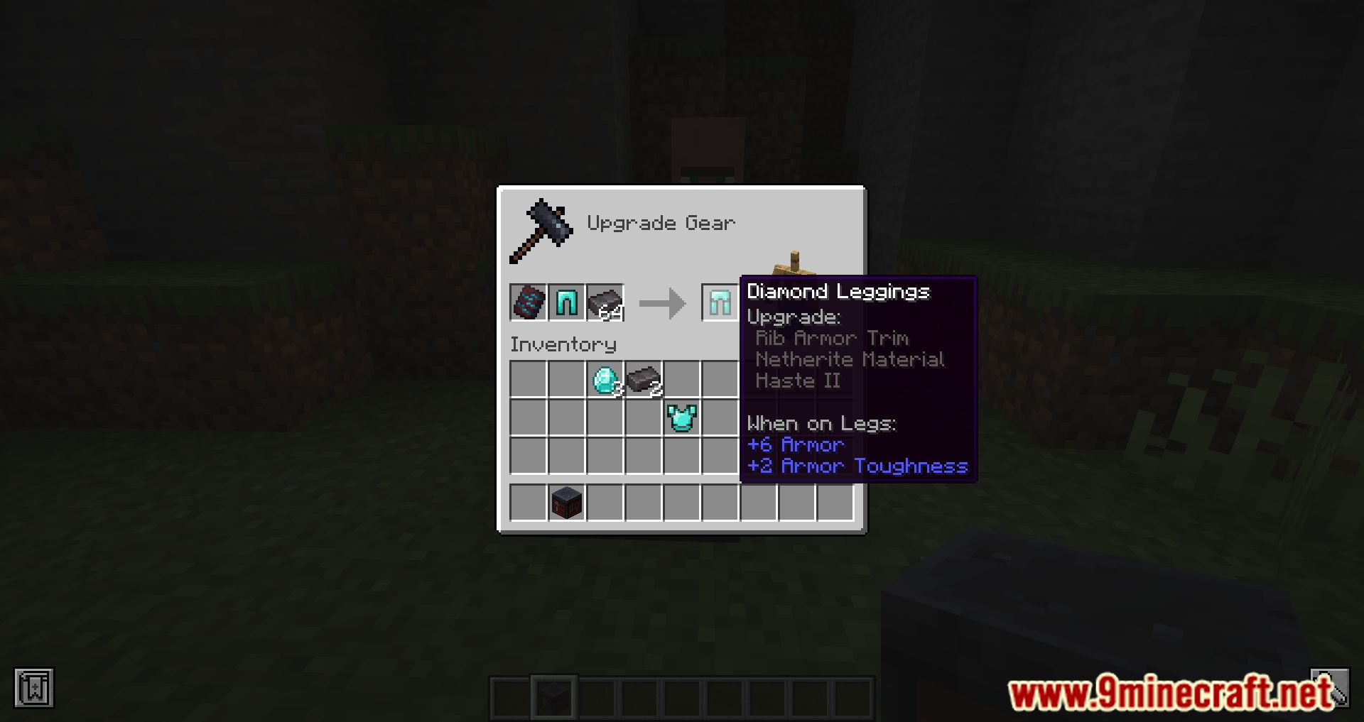 image 4 for Mod TrimsEffects (1.20.5) - armor adjustment for special effects