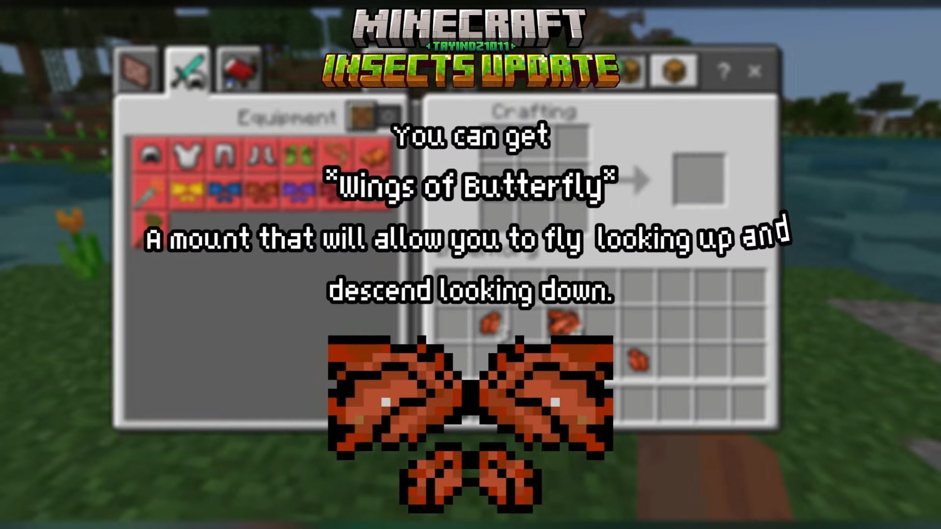 image 5 for Addon Entity Insects (1.20) - MCPE/Bedrock Mod