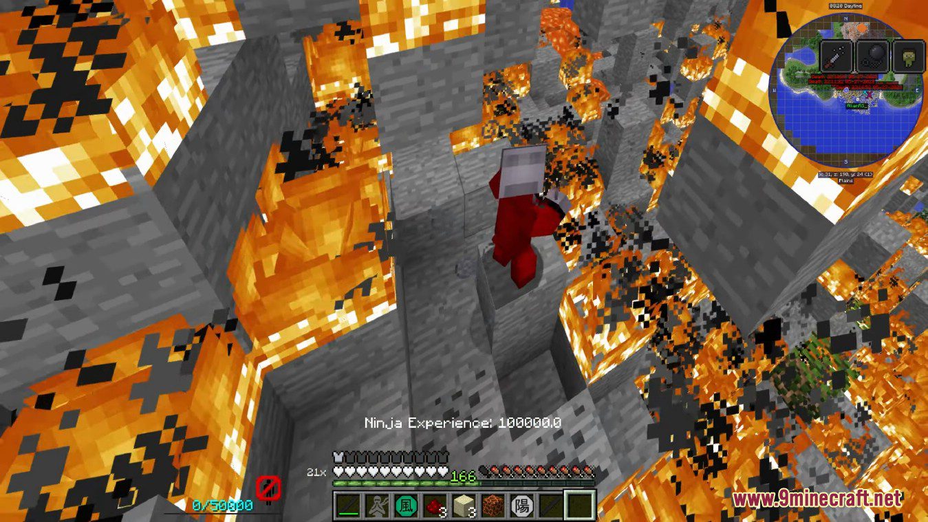 description_12 NARUTO - Shinobi Kura Mod (1.12.2) - The best mod for Naruto!