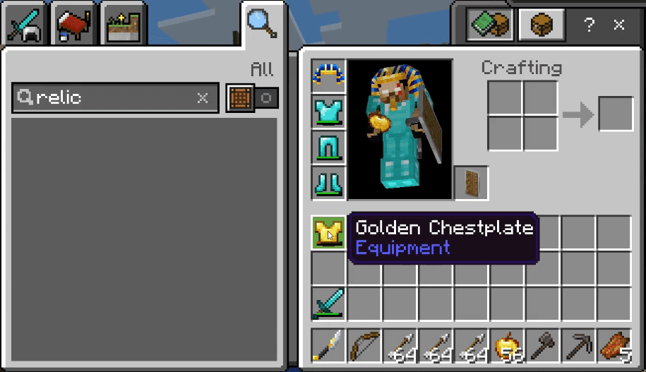 image 7 for Дополнение Mummy Boss (1.20) - MCPE/Bedrock Mod