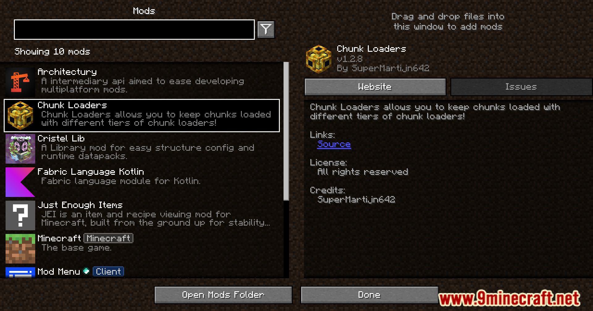 description_0 Chunk Loaders Mod 1.20.4 - Как Chunk Loaders поддерживает активность в мире Minecraft.