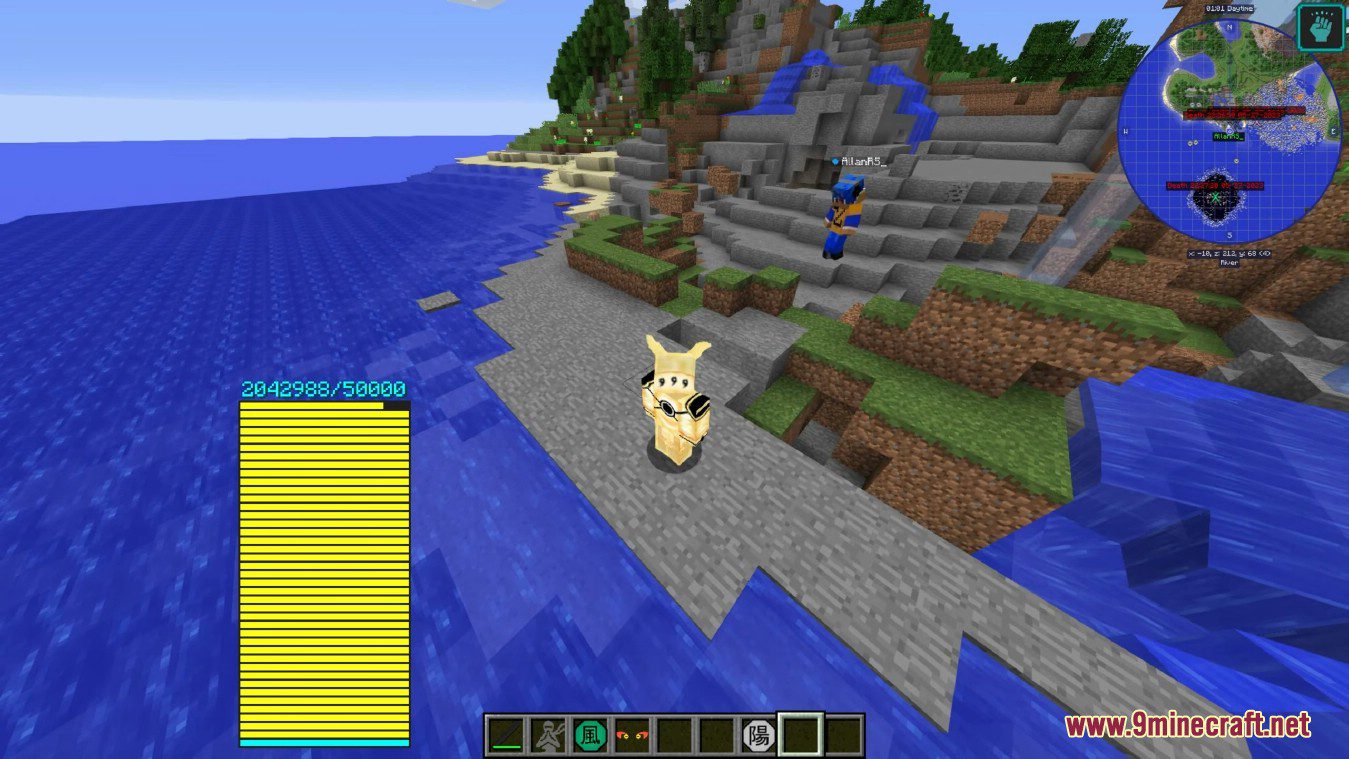 description_15 NARUTO - Shinobi Kura Mod (1.12.2) - The best mod for Naruto!