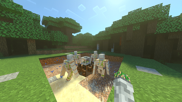 image 3 for Java Iron Farms Add-on (1.20) - MCPE/Bedrock Mod