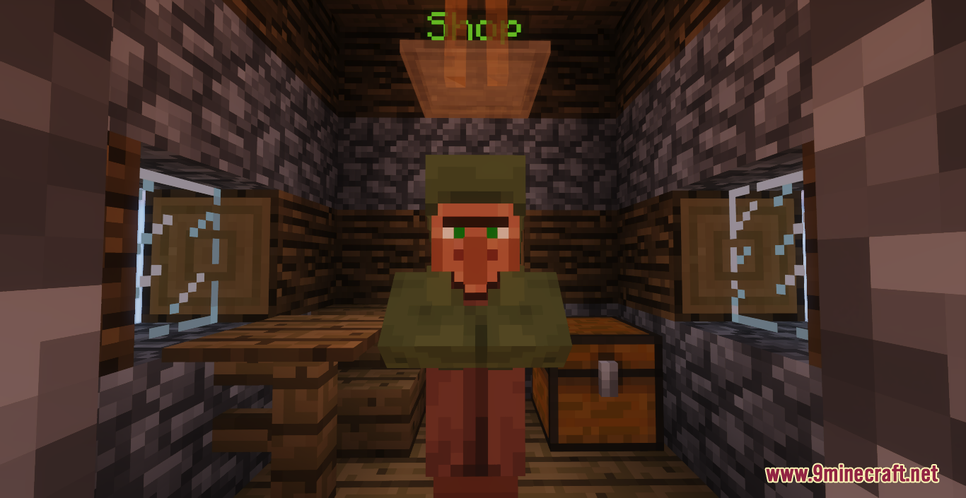 description_4 Map Skyblock + Shop (1.20.4, 1.19.4) - trade and survival on the Isle of Skye