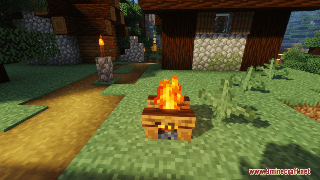 description_3 Wood Tweaks Resource Pack (1.19.4, 1.19.2) - текстурный пакет