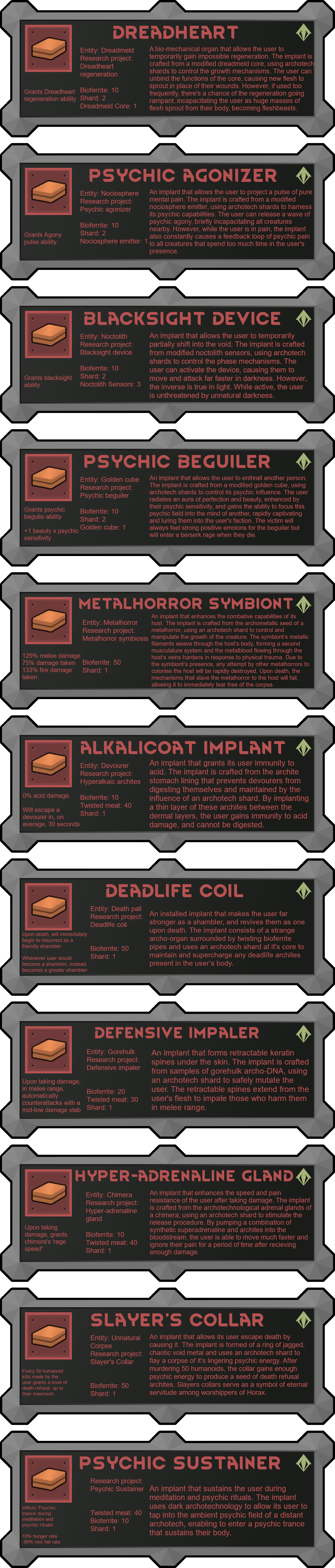 image 6 for Integrated implants