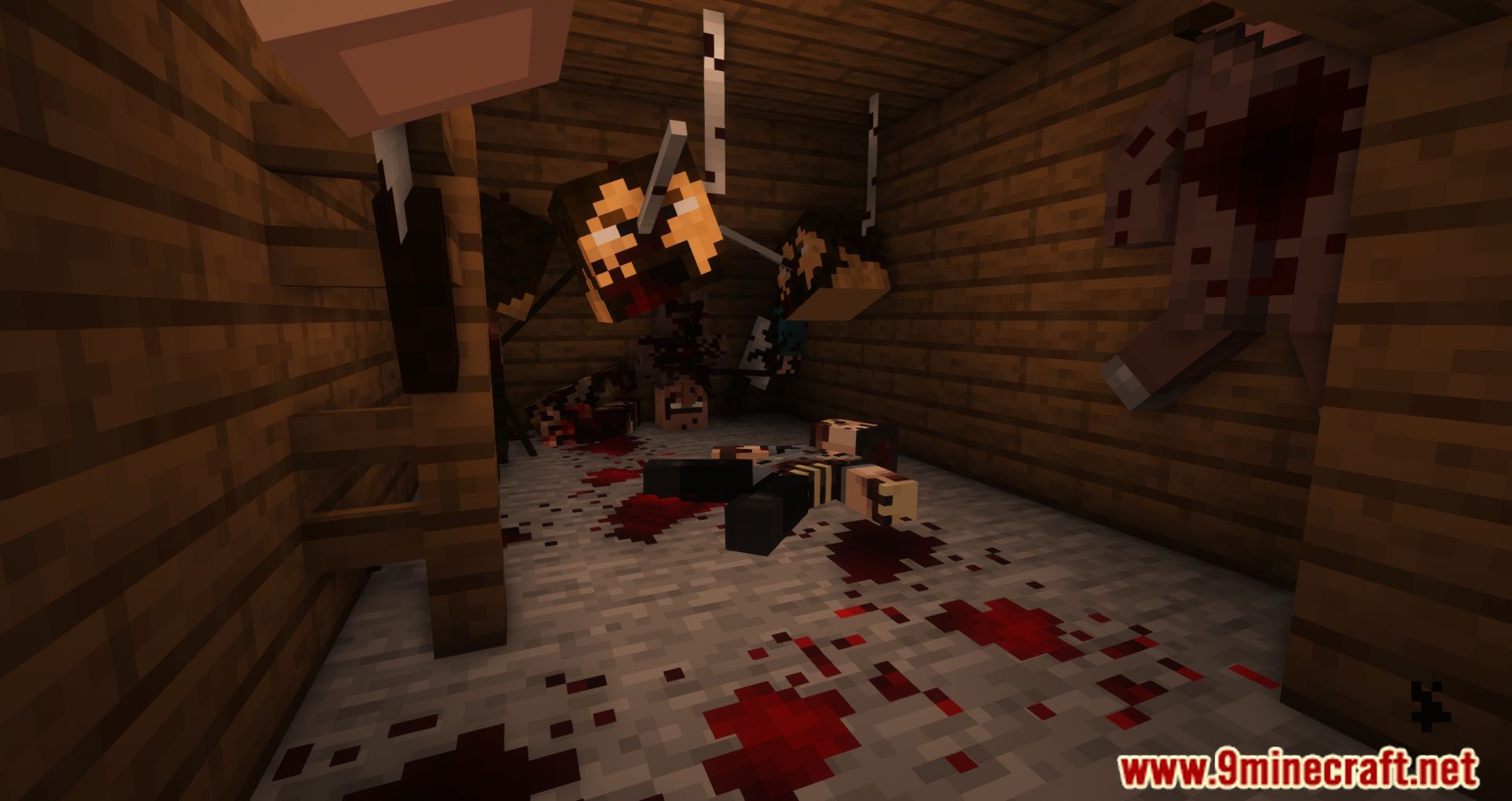description_7 Mod Horror Elements - creating blood in Minecraft