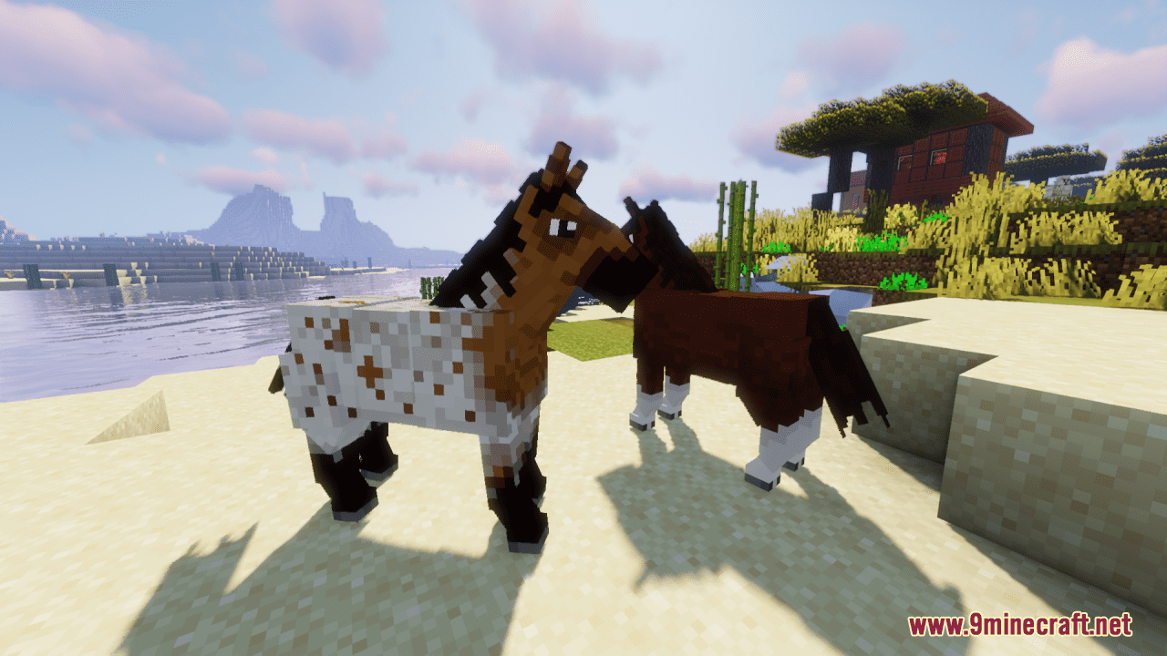 description_11 Better Horses Resource Pack (1.20.4, 1.19.4) - texture pack