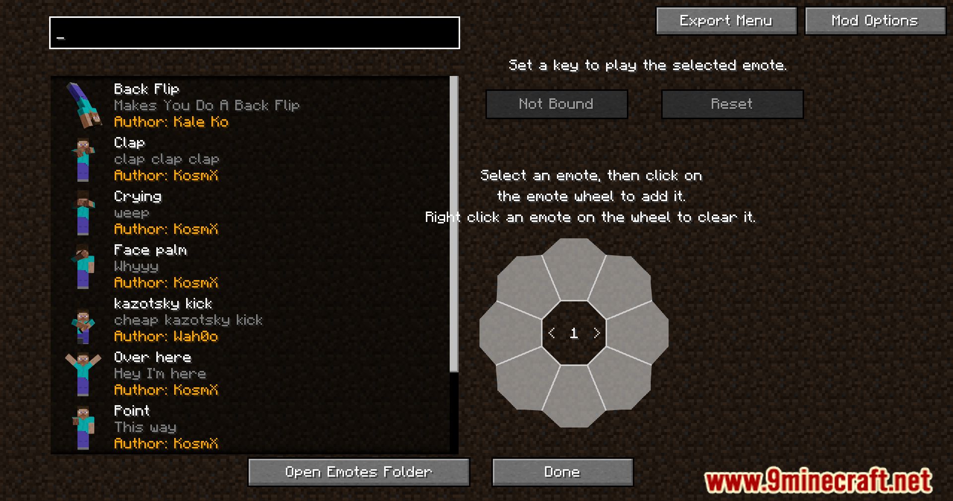 image 4 for Online Emotions Mode (1.20.4) - self-expression and improved multiplayer dynamics