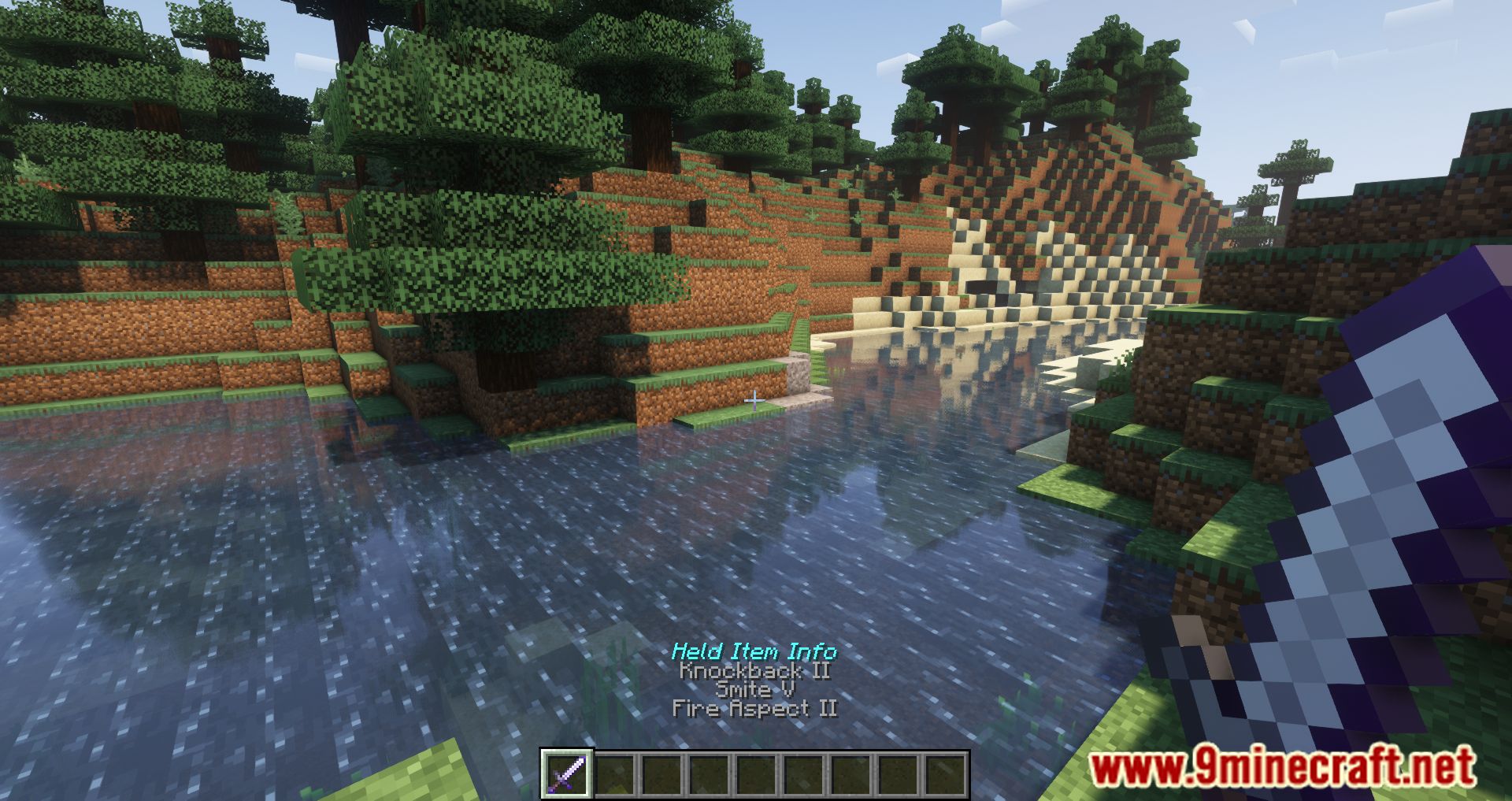 image 6 for Held Item Info Mod (1.20.5) - отображение заклинаний