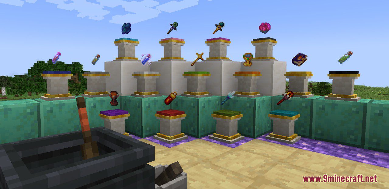 description_1 Relicario Mod 1.20.1 - nuevos objetos y armas