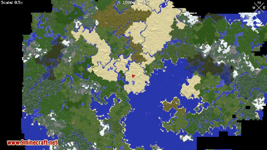 description_3 Xaero's World Map Mod 1.20.4 - Trace Your Footsteps