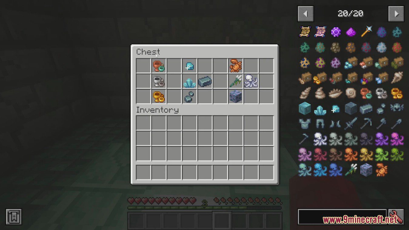 description_7 Realm RPG Sea Dwellers Mod 1.20.1 - New underwater inhabitants