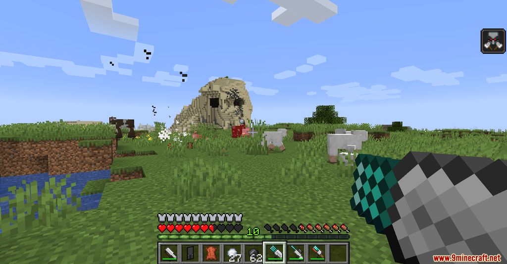 description_13 Mod Guns Without Roses (1.19.2) - A simple shooting game with cannonballs!