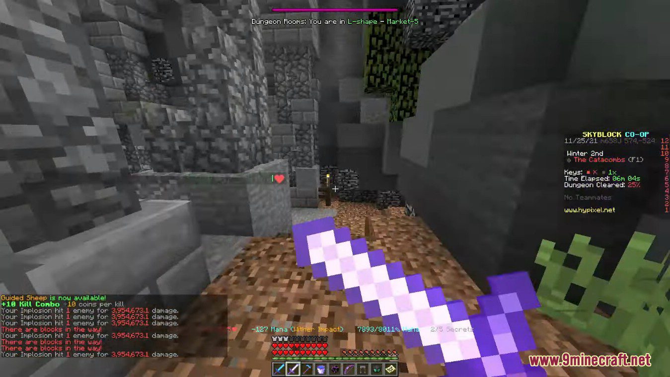 description_0 Dungeon Rooms Mod (1.8.9) - unraveling the deepest secrets of Hypixel Skyblock.