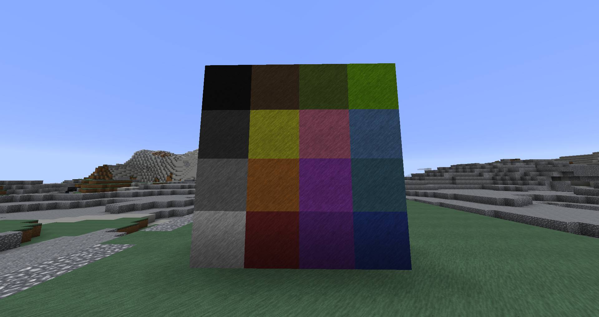 image 4 for Grass Mode (1.20.1) - Colorize the decorative blocks of grass.