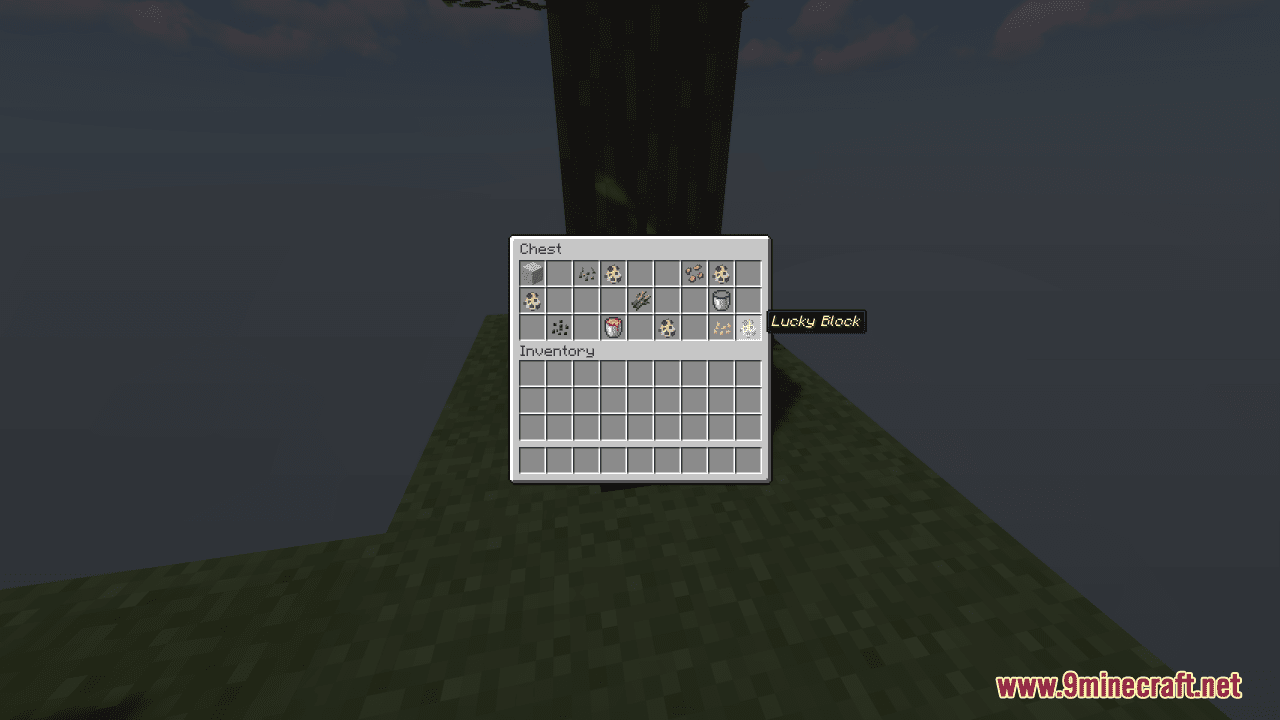 description_2 Lucky SkyIsland Map (1.20.4, 1.19.4) - How lucky are you?