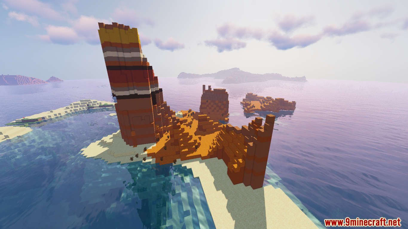 description_7 Map Beyond 256 Flight simulator 1.20.4 for Minecraft