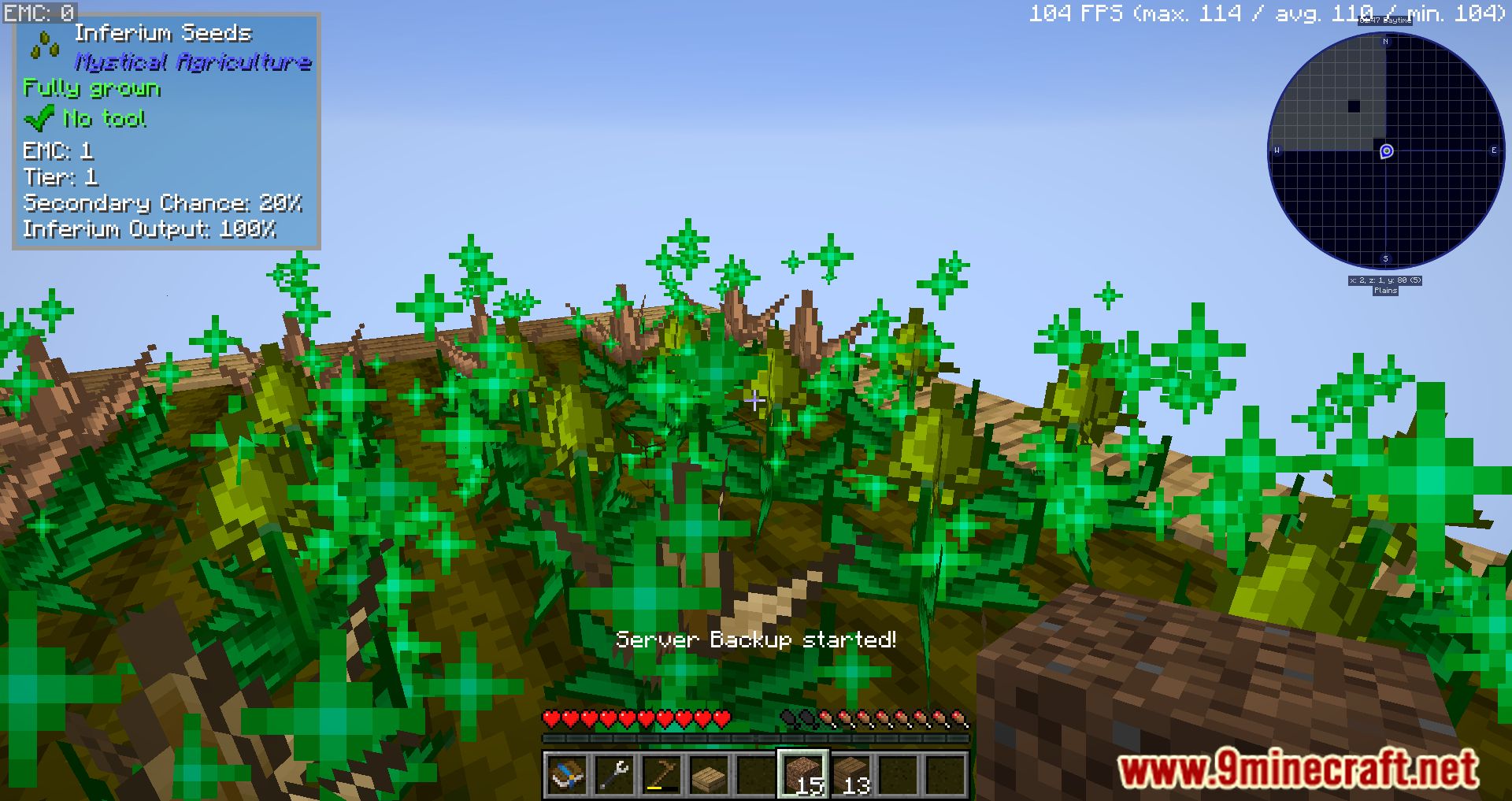 description_18 Mystic Block Modpack (1.16.5) - Focus on traveling through the sky block
