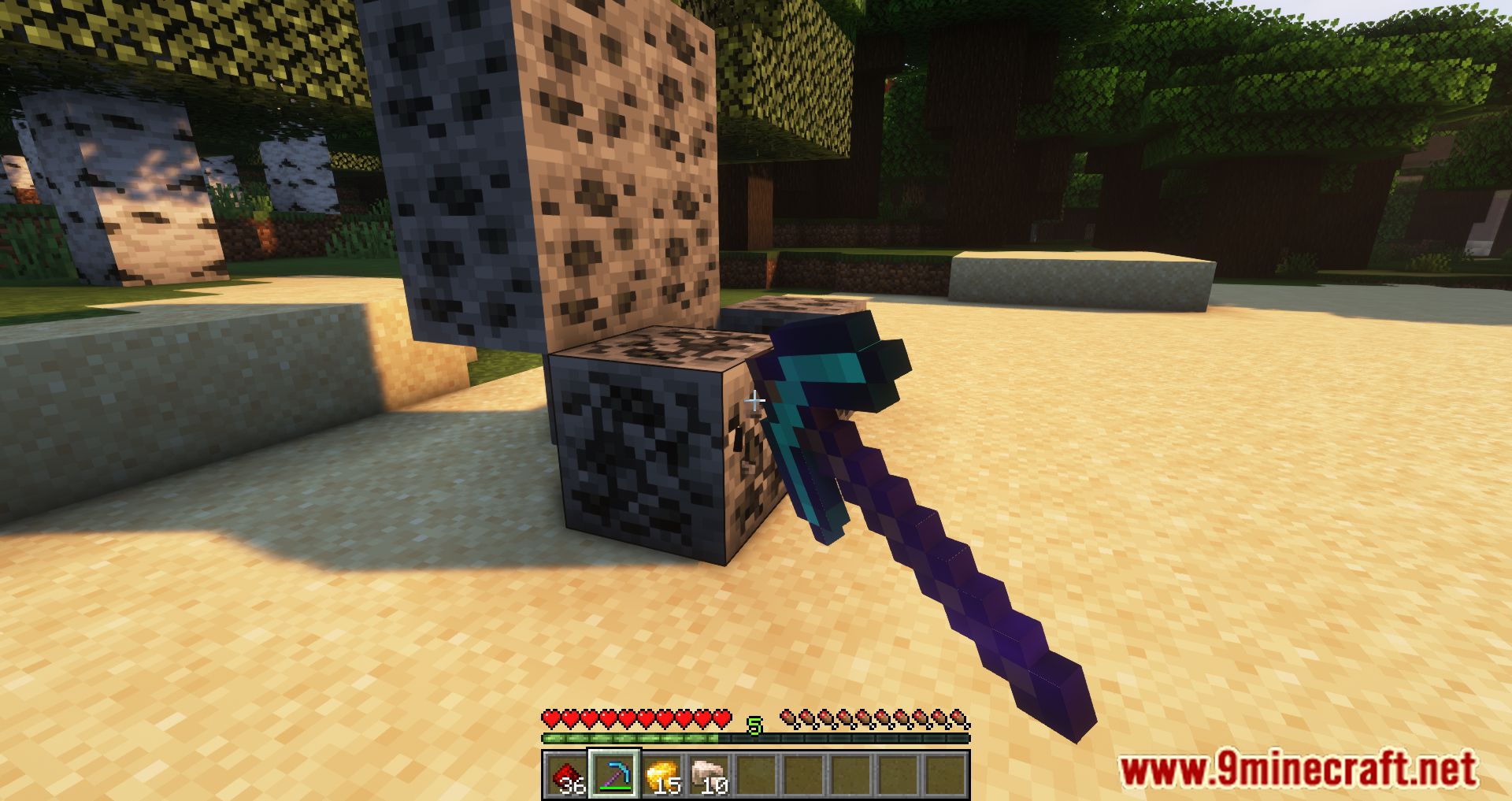image 10 for Vein Mining Mod (1.20.4) - Trae nuevos hechizos al juego