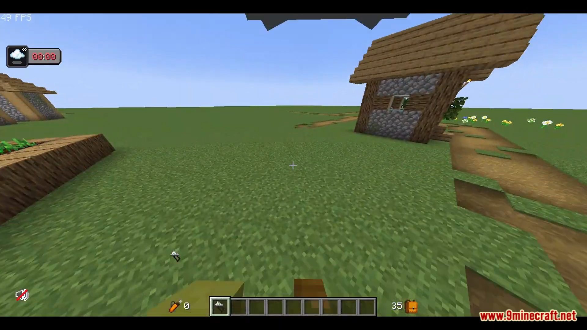 description_1 Paragliding Data Pack (1.20.2, 1.19.4) - летайте по ландшафту Minecraft!