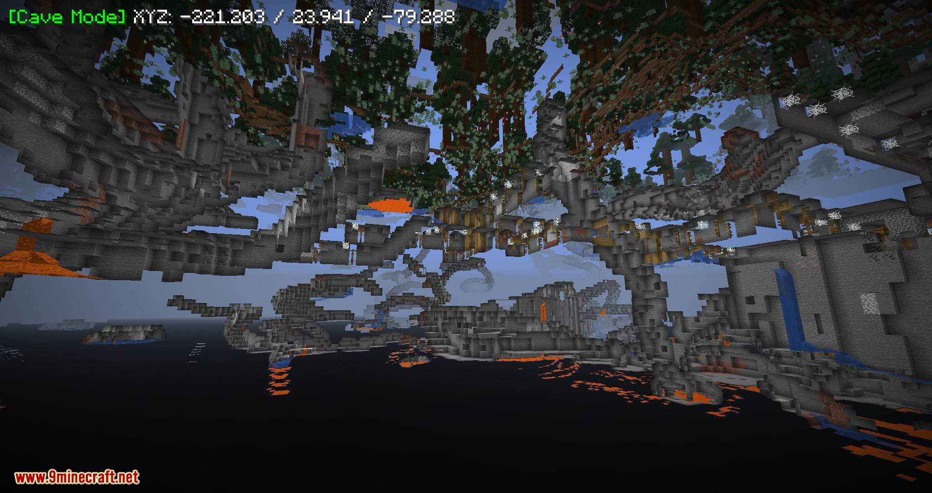 description_8 Mod XRay from ATE48 (1.19.2) Fabric version - no more diamonds.