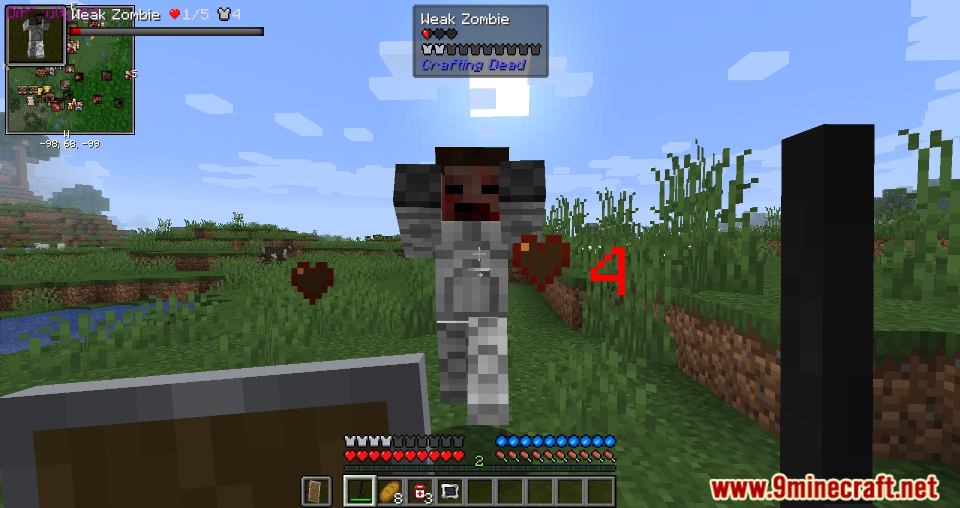 description_2 Modpack PwrDown's Zombie Apocalypse (1.16.5) - survival in a pandemic zombie world