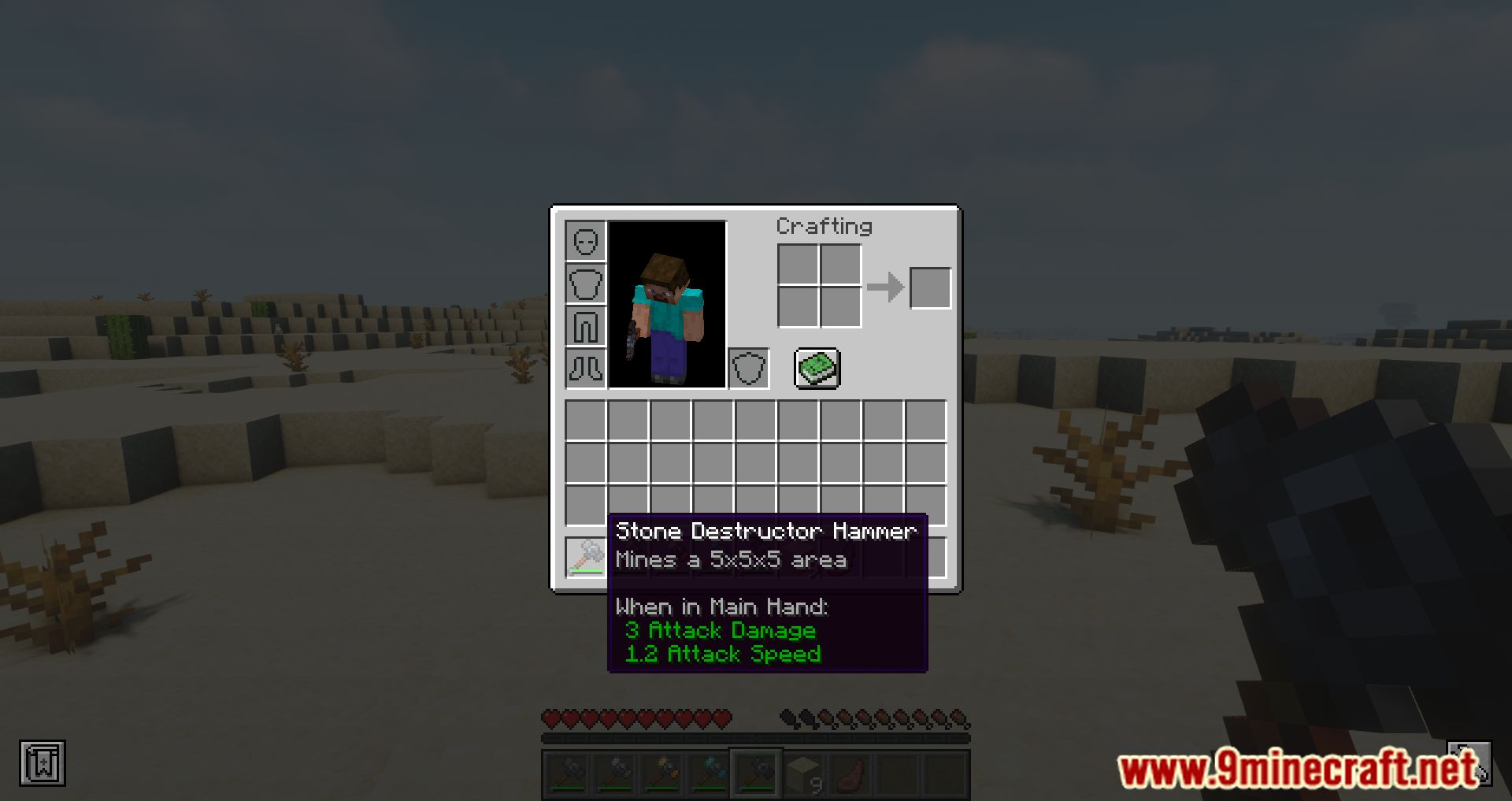 description_19 Just Hammers Mod (1.20.4) Forge Version - desentierra una montaña entera si quieres!