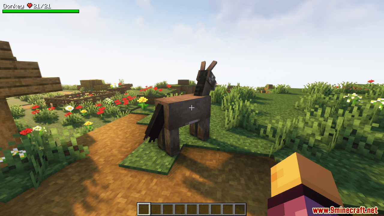 description_1 Health Indicator TXF Mod (1.20.4) - displays the creature's name, armor and health.