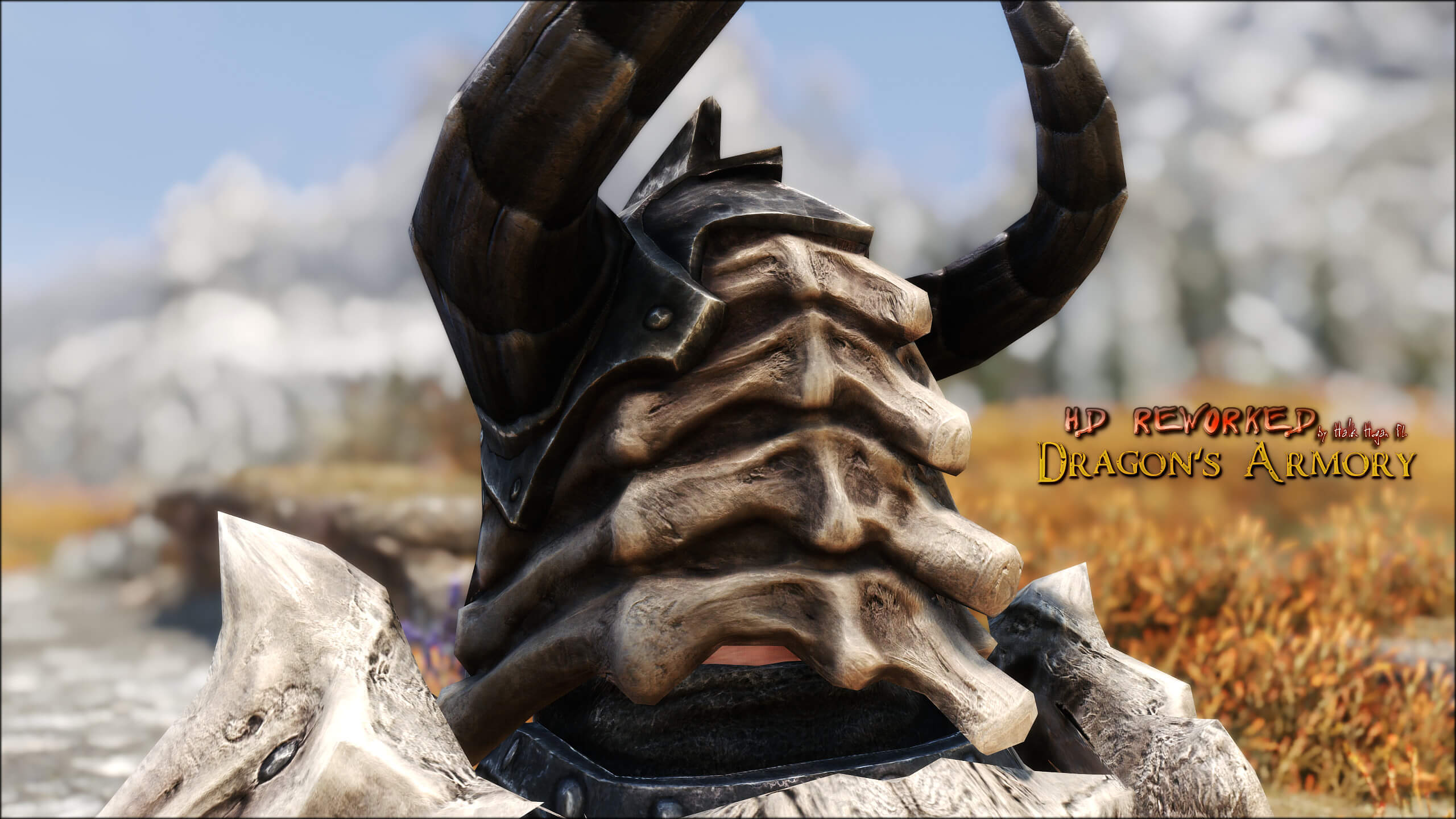 description_7 4к сет из кости дракона / HD Reworked Dragonplate Armor 4K