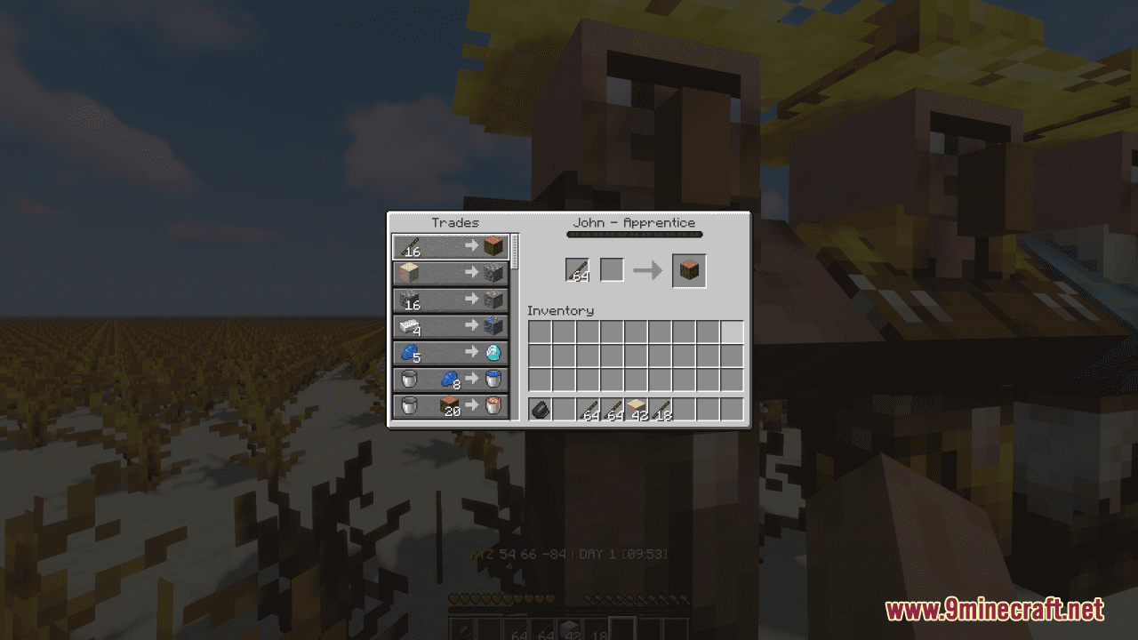 image 8 for Карта местности Дедбуш (1.20.6) - Исключительная задача на выживание