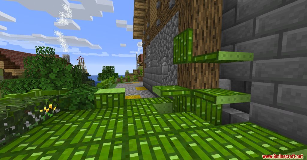 description_0 Bamboo Everything Mod (1.20.4) - декорирование, строительство