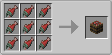 description_10 Fish In Planks Mod - рыбные блоки