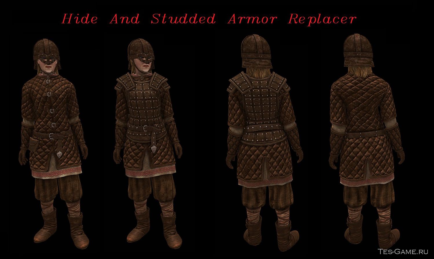 description_5 Реалистичная броня (SE) | Realistic Armor (SE)
