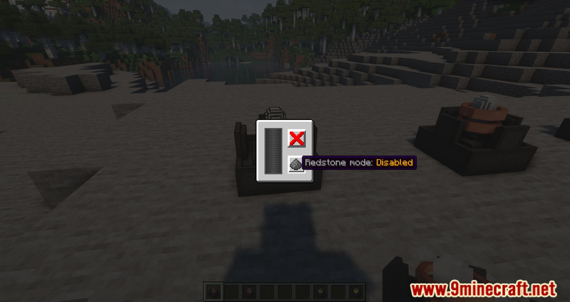 description_5 Wireless chargers mod 1.20.4 - charging close to electricity