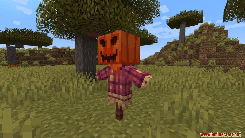 description_0 Mod Mob Scarecrows - entities protecting farms