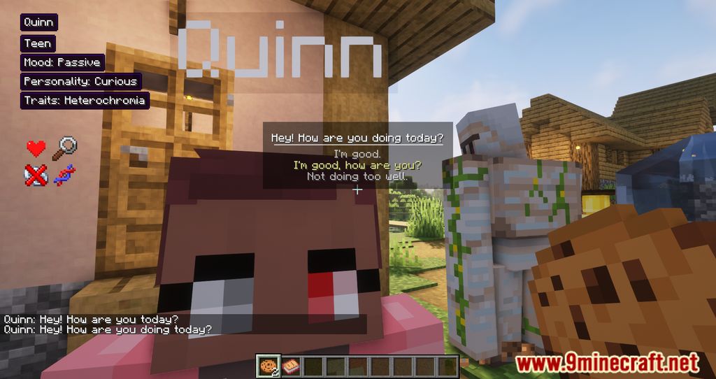 description_11 Minecraft comes alive Reincarnation Mod - создайте свою собственную маленькую семью.