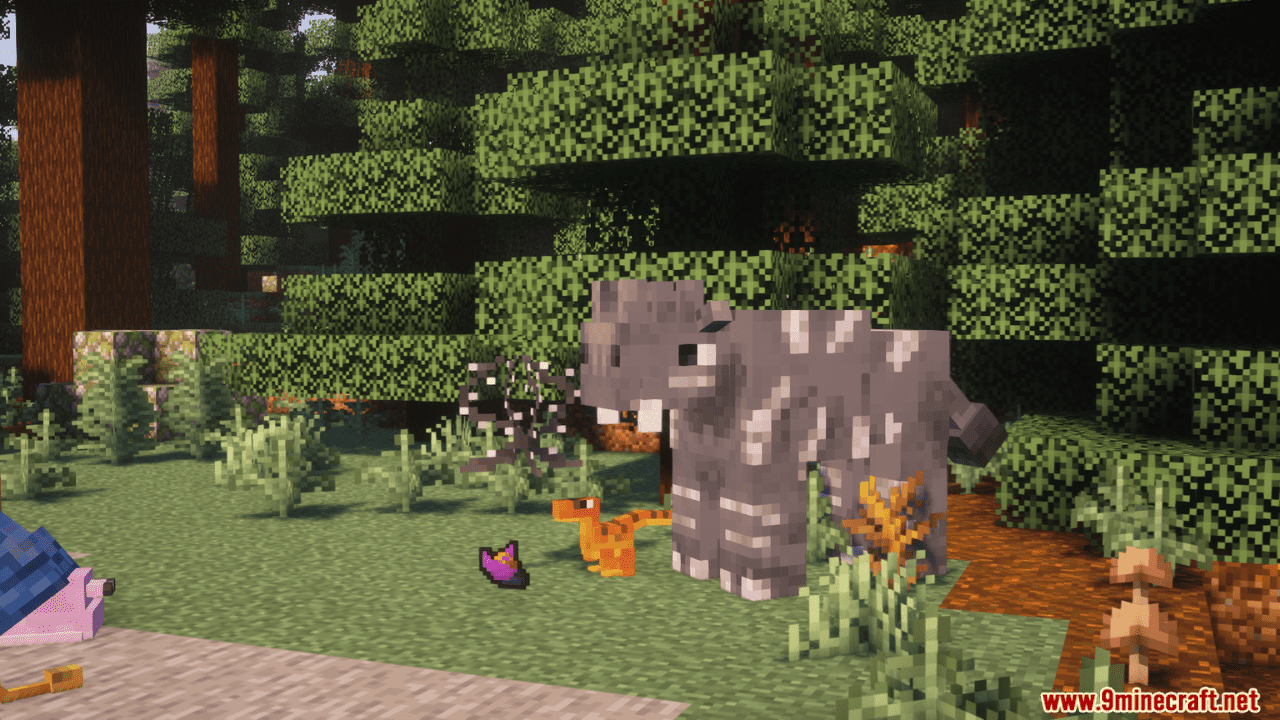 image 3 for Aardvark's Weird Zoology Mod (1.20.1) - 60+ unique creatures