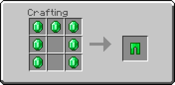  image 15 for Complemento Emerald Gear (1.20) - Armadura, herramientas de eco, varitas